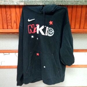 Nike black and red sweat shirt size XXL.